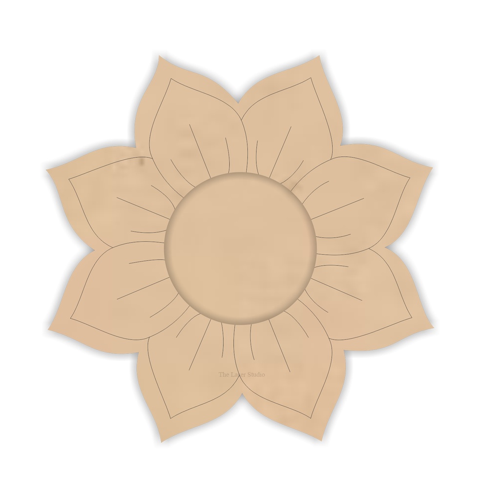 Pre-Mark Flower Tea Light Holder