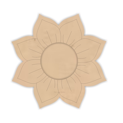 Pre-Mark Flower Tea Light Holder